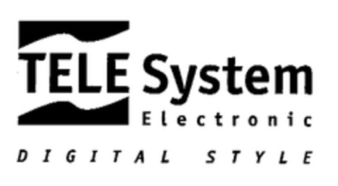 TELE System Electronic DIGITAL STYLE Logo (EUIPO, 15.12.2003)