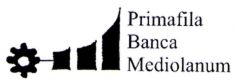 Primafila Banca Mediolanum Logo (EUIPO, 06/28/2004)