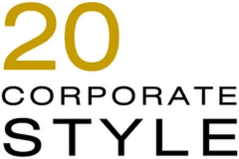 20 CORPORATE STYLE Logo (EUIPO, 12.03.2009)