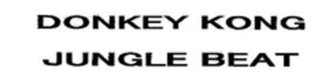 DONKEY KONG JUNGLE BEAT Logo (EUIPO, 03/30/2009)