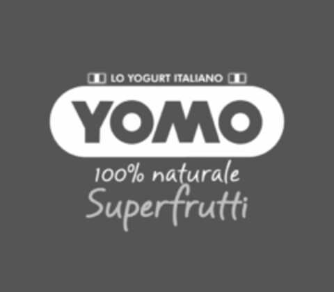 LO YOGURT ITALIANO YOMO 100% NATURALE SUPERFRUTTI Logo (EUIPO, 20.01.2010)