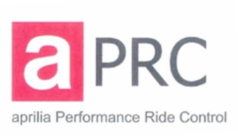 aPRC aprilia Performance Ride Control Logo (EUIPO, 06/18/2010)