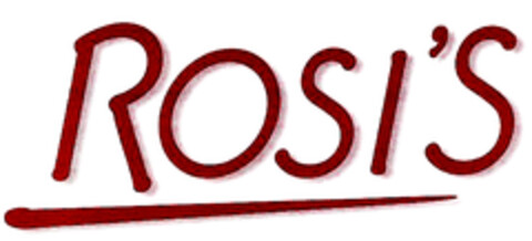 ROSI'S Logo (EUIPO, 08/20/2010)