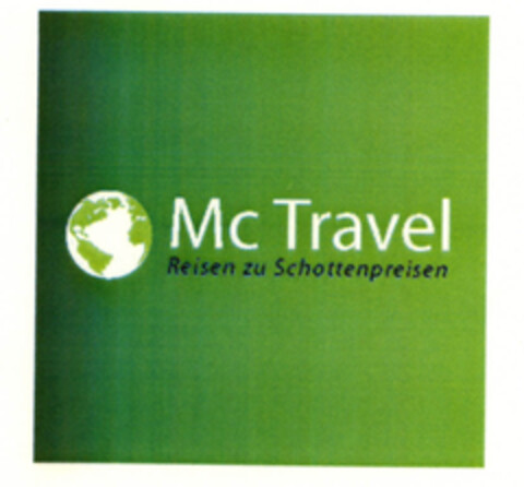 Mc Travel Reisen zu Schottenpreisen Logo (EUIPO, 09/07/2010)