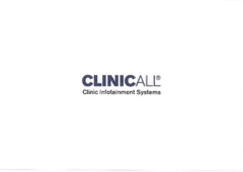 CLINICALL Clinic Infotainment Systems Logo (EUIPO, 26.02.2013)