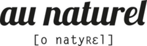 AU NATUREL O NATYREL Logo (EUIPO, 16.09.2014)