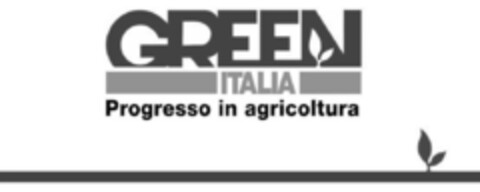 GREEN ITALIA Progresso in agricoltura Logo (EUIPO, 22.12.2014)