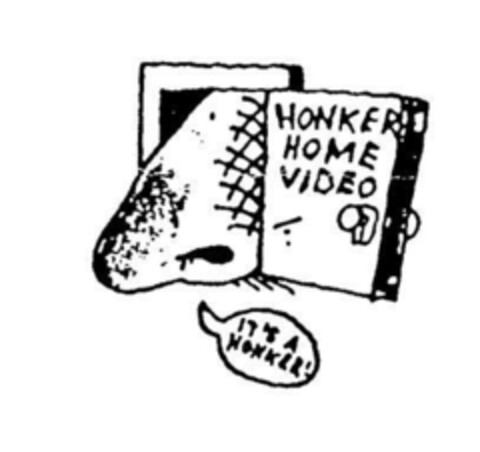HONKER HOME VIDEO IT'S A HONKER! Logo (EUIPO, 03/05/2015)
