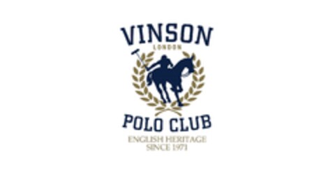 VINSON LONDON POLO CLUB ENGLISH HERITAGE SINCE 1971 Logo (EUIPO, 26.08.2015)