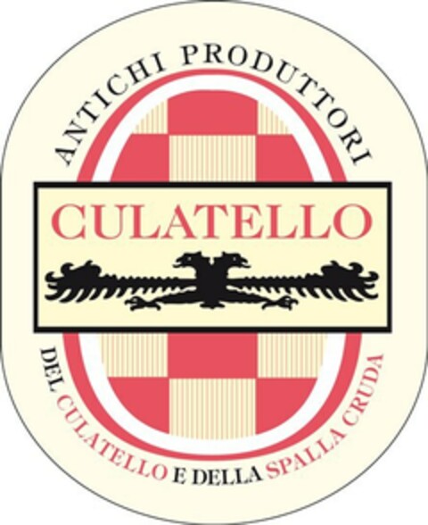 ANTICHI PRODUTTORI DEL CULATELLO E DELLA SPALLA CRUDA CULATELLO Logo (EUIPO, 02/24/2016)