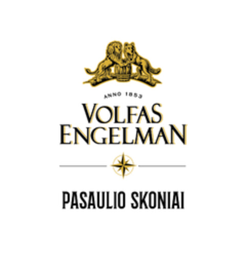 VOLFAS ENGELMAN PASAULIO SKONIAI Logo (EUIPO, 06/29/2016)