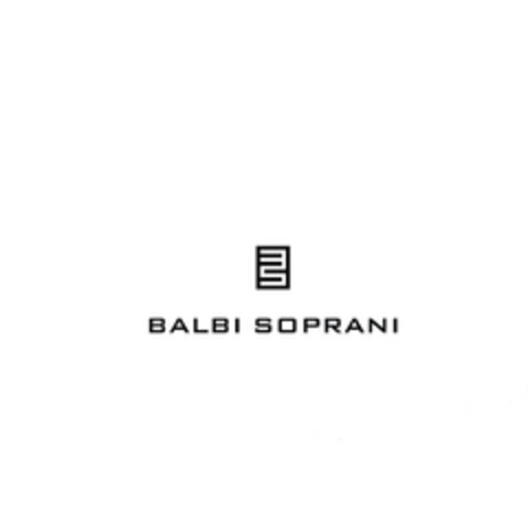 BALBI SOPRANI Logo (EUIPO, 08.05.2018)