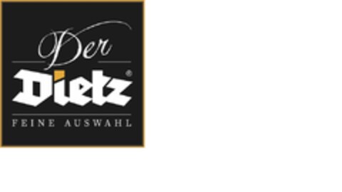 Der Dietz FEINE AUSWAHL Logo (EUIPO, 24.06.2020)