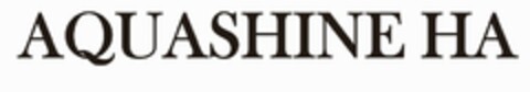 AQUASHINE HA Logo (EUIPO, 19.08.2020)