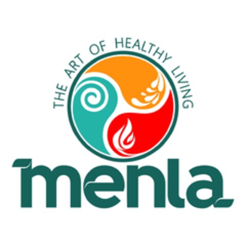 menla THE ART OF HEALTHY LIVING Logo (EUIPO, 01/27/2021)