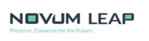 NOVUM LEAP Preserve, Conserve for the Future Logo (EUIPO, 01.07.2021)