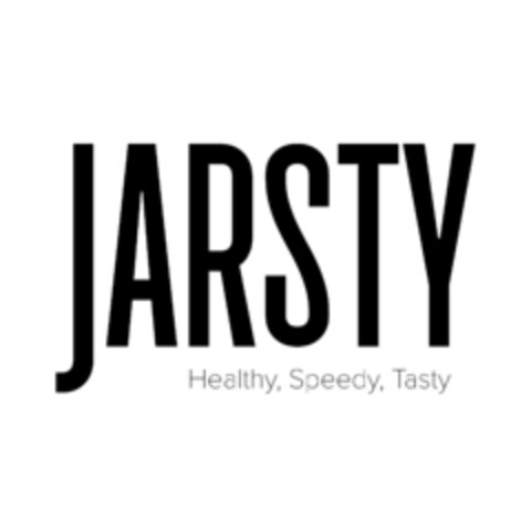 JARSTY Healthy, Speedy, Tasty Logo (EUIPO, 07.09.2021)