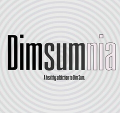 Dimsumnia A healthy addiction to Dim Sum Logo (EUIPO, 01/13/2022)