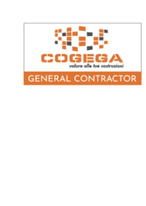 COGEGA GENERAL CONTRACTOR Logo (EUIPO, 27.04.2022)