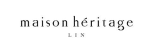 MAISON HERITAGE LIN Logo (EUIPO, 03/19/2023)