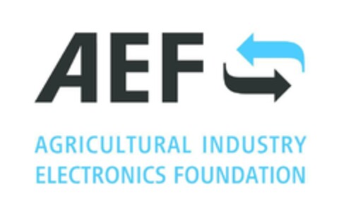 AEF AGRICULTURAL INDUSTRY ELECTRONICS FOUNDATION Logo (EUIPO, 24.08.2023)