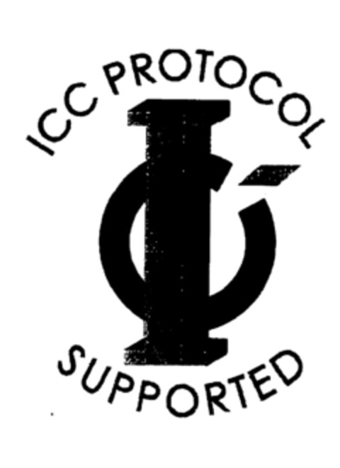 ICC PROTOCOL SUPPORTED Logo (EUIPO, 06.12.1996)