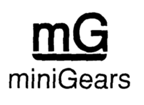 mG miniGears Logo (EUIPO, 09/15/1997)