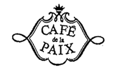 CAFÉ de la PAIX Logo (EUIPO, 03.12.1997)