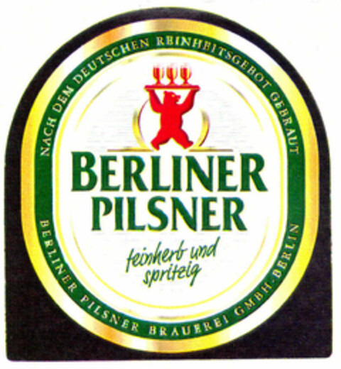 BERLINER PILSNER feinherb und spritzig Logo (EUIPO, 10.02.1999)