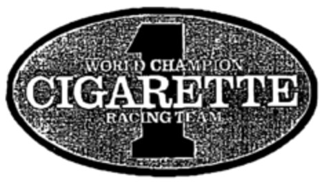 1 WORLD CHAMPION CIGARETTE RACING TEAM Logo (EUIPO, 15.04.1999)