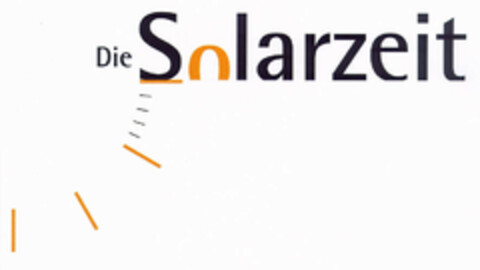 Die Solarzeit Logo (EUIPO, 02.11.2000)