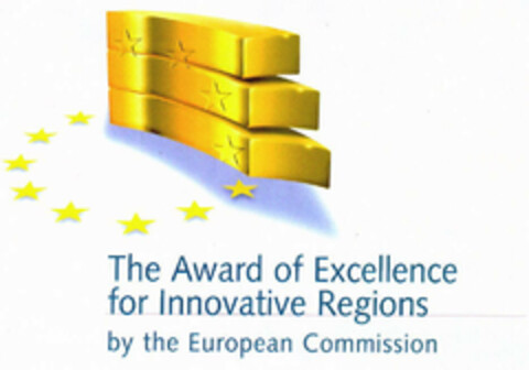 The Award of Excellence for Innovative Regions by the European Commission Logo (EUIPO, 22.12.2000)