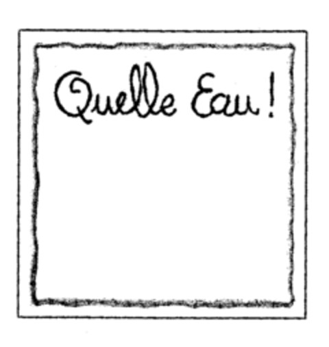 Quelle Eau! Logo (EUIPO, 02/26/2001)