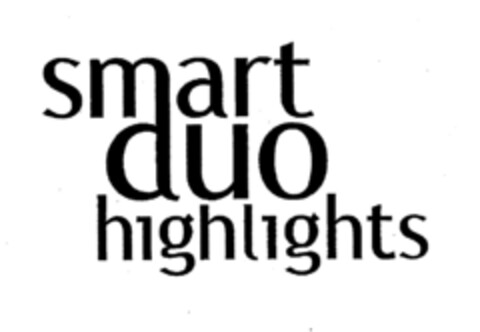 smart duo highlights Logo (EUIPO, 25.10.2001)