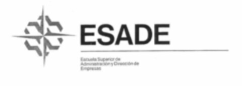 ESADE Escuela Superior de Administración y Dirección de Empresas Logo (EUIPO, 31.07.2002)