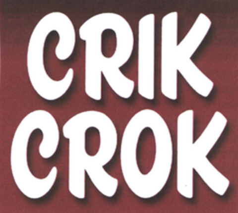 CRIK CROK Logo (EUIPO, 01/26/2004)