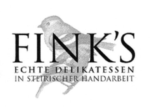 FINK'S ECHTE DELIKATESSEN IN STETRISCHER HANDARBEIT Logo (EUIPO, 06/21/2004)