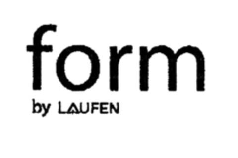 form by LAUFEN Logo (EUIPO, 11.10.2004)