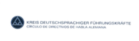 KREIS DEUTSCHSPRACHIGER FÜHRUNGSKRÄFTE CÍRCULO DE DIRECTIVOS DE HABLA ALEMANA Logo (EUIPO, 08.10.2004)