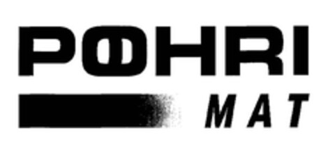 POHRI MAT Logo (EUIPO, 16.03.2005)