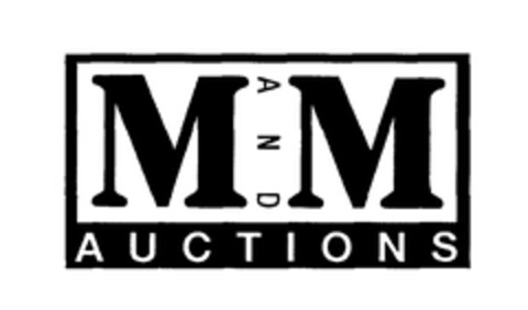 M AND M AUCTIONS Logo (EUIPO, 04/20/2005)