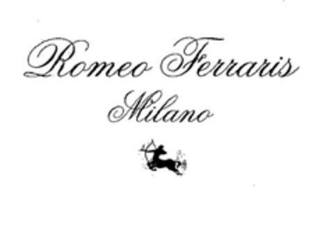 Romeo Ferraris Milano Logo (EUIPO, 18.05.2005)