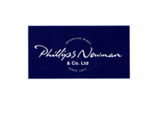 Phillips Newman & Co. Ltd IMPORTING WINES SINCE 1893 Logo (EUIPO, 07/01/2005)