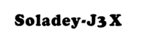 Soladey-J3X Logo (EUIPO, 09/04/2007)