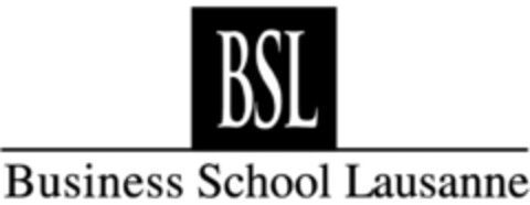 BSL Business School Lausanne Logo (EUIPO, 10/30/2007)