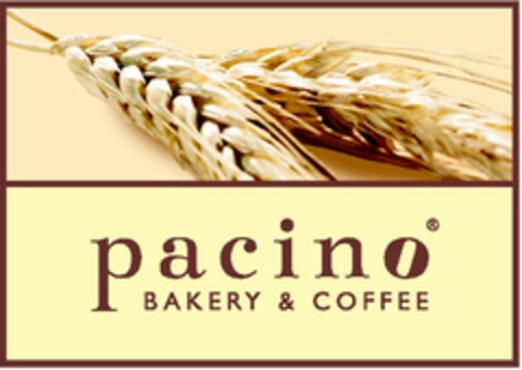 pacino BAKERY & COFFEE Logo (EUIPO, 10/02/2008)