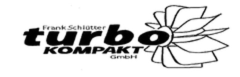 Frank Schlütter turbo KOMPAKT GmbH Logo (EUIPO, 04.03.2009)