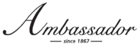 Ambassador - since 1867 Logo (EUIPO, 02/27/2011)