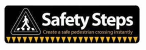 SAFETYSTEPS Create a safe pedestrian crossing instantly Logo (EUIPO, 08.06.2011)