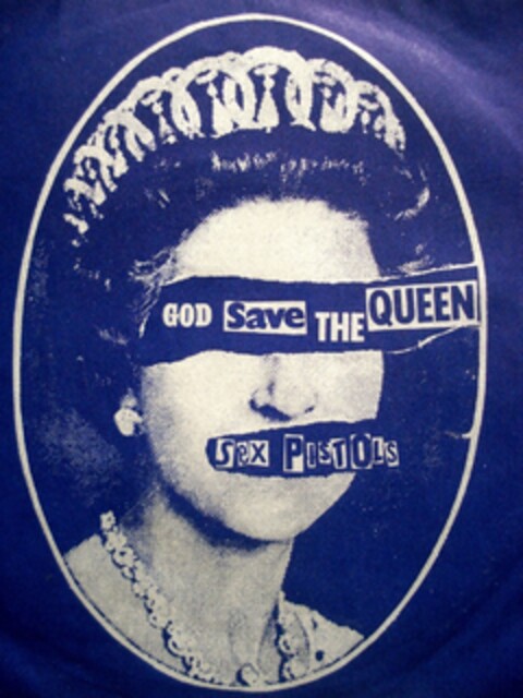 GOD SAVE THE QUEEN SEX PISTOLS Logo (EUIPO, 14.02.2012)
